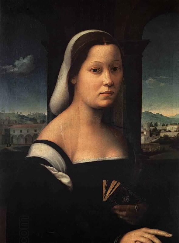 Ridolfo Ghirlandaio Portrait of a Woman oil painting picture